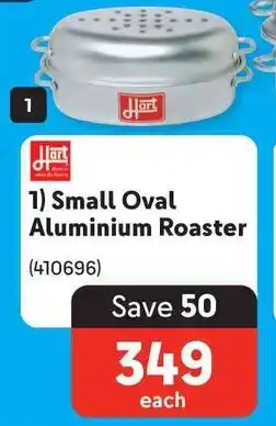 Makro Hart Small Oval Aluminium Roaster offer