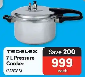 TEDELEX 7 L Pressure Cooker