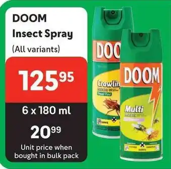 Makro DOOM Insect Spray (All variants) offer