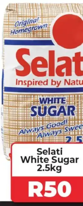 1UP Selati White Sugar 2.5kg offer