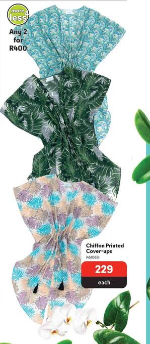 Makro Chiffon Printed Cover-ups offer