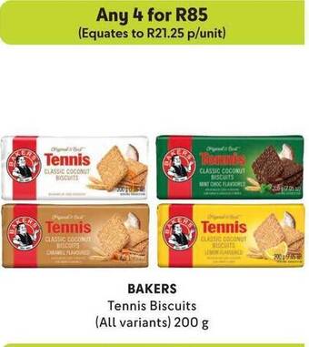 Makro BAKERS Tennis Biscuits (All variants) 200g offer