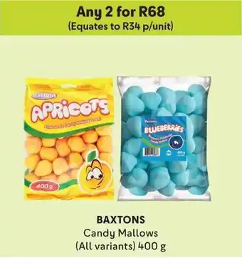 Makro BAXTONS Candy Mallows (All variants) 400g offer