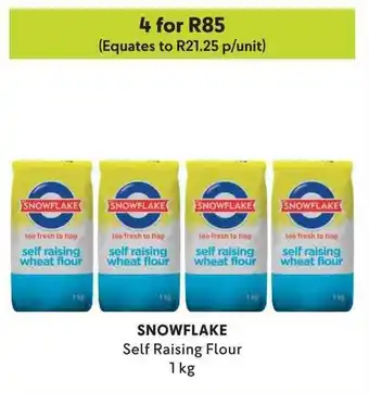 Makro SNOWFLAKE Self Raising Flour 1kg offer