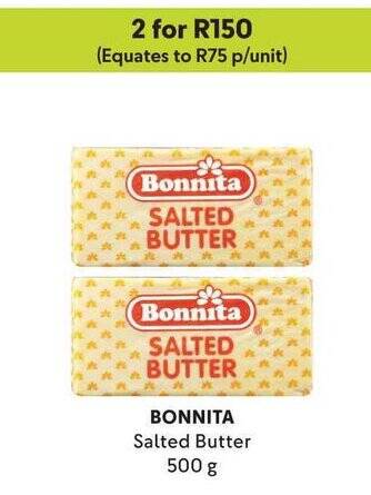 Makro BONNITA Salted Butter 500g offer