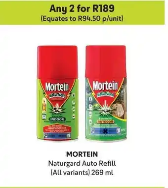 Makro MORTEIN Naturgard Auto Refill (All variants) 269 ml offer