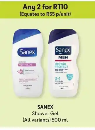 SANEX Shower Gel (All variants) 500 ml