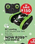 Toy Kingdom Rc leading 2.4g double side tanl r/c car htrc5106 offer
