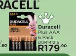 Toy Kingdom Duracell plus aaa (6-pack) dur141216 offer