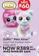 Zuru pets alive assorted smitten kitten zuru9541-each