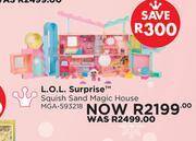 Toy Kingdom L.o.l surprise squish sand magic house mga-593218 offer