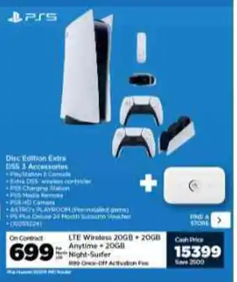 HiFi Corp PS5 Disc Edition DS5 3 Accessories offer