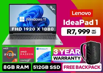Evetech Lenovo IdeaPad 1 offer