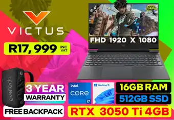 Evetech VICTUS offer
