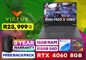 Evetech VICTUS offer