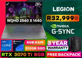 Evetech LEGION offer