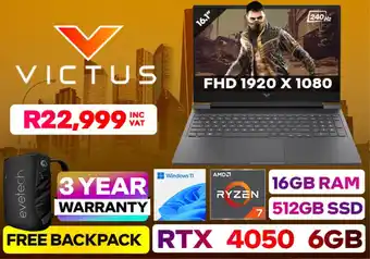 Evetech VICTUS offer