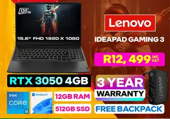 Lenovo IDEAPAD GAMING 3