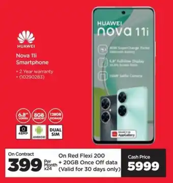 HiFi Corp HUAWEI Nova 11i Smartphone offer