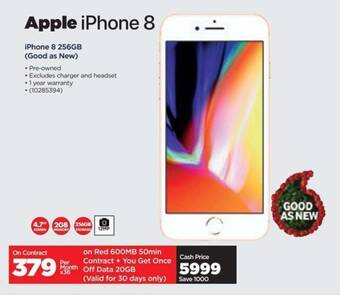 HiFi Corp Apple iPhone 8 256GB offer