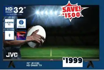 Russells JVC 32" (81CM) HD SMART TV offer