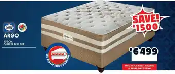 Sealy ARGO 152CM QUEEN BED SET