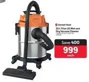 Makro Bennett read 20l titan 20 wet & dry vacuum cleaner bj1922-p1200-20 offer