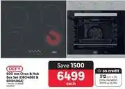 Makro Defy 600mm oven & hob box set (dbo486e & dhd406a) model dcb866e offer