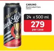 Makro Carling black label cans-24 x 500ml per case offer