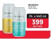 Makro Belgravia gin & tonic-24 x 440ml offer