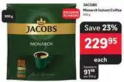 Makro Jacobs monarch instant coffee-500g offer