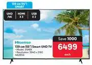 Makro Hisense 55 (139cm) smart uhd tv 55a6k offer