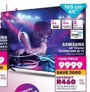 Game Samsung 65 (165cm) crystal cu7000 uhd 4k tv offer