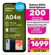 Game SAMSUNG Galaxy A04e Smartphone offer