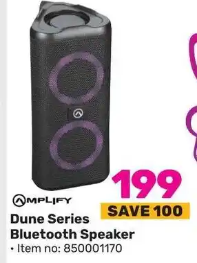 Game Amplify Dune Series Bluetooth Speaker offer