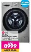 Game Lg 8.5/5kg washer dryer combo 821367 offer