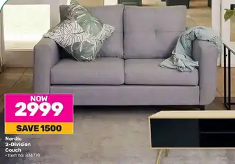 Game Nordic 2-Division Couch offer