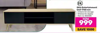 Game HK Ohio Entertainment Unit 1750 mm offer