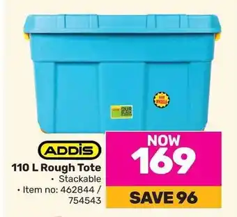 Game ADDIS 110 L Rough Tote offer