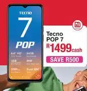 MRP Tecno pop7 offer