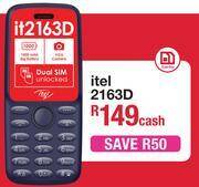 Itel 2163d offer at MRP