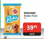 Pedigree rodeo treat-7's pack each