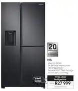 Samsung Samsung 602ltr three-door refigerator rs65r5691b4/fa offer
