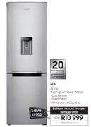 Samsung Samsung 321ltr bottom-mount freezer refrigerator-rb33j3611s9/fa offer
