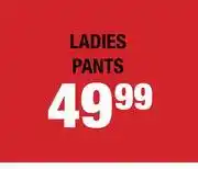 Ladies pants