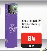 Special kitty cat scratching block-each
