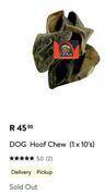 Makro Dog hoof chew-1 x 10's pack offer