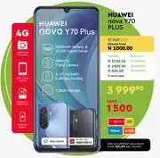 Edgars Huawei nova y70 plus 4g offer