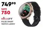 Edgars Rockitt pulse smart watch ladies offer