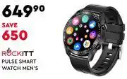 Edgars Rockitt pulse smart watch men's offer